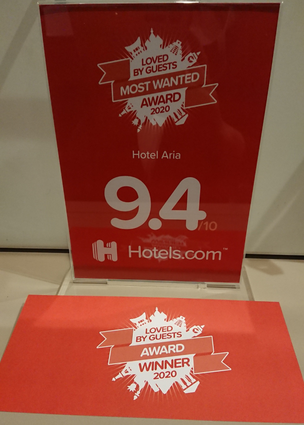 アワード受賞盾の画像