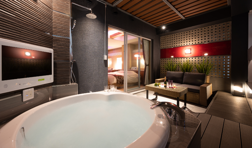 アリア千葉幕張店露天風呂ルーム